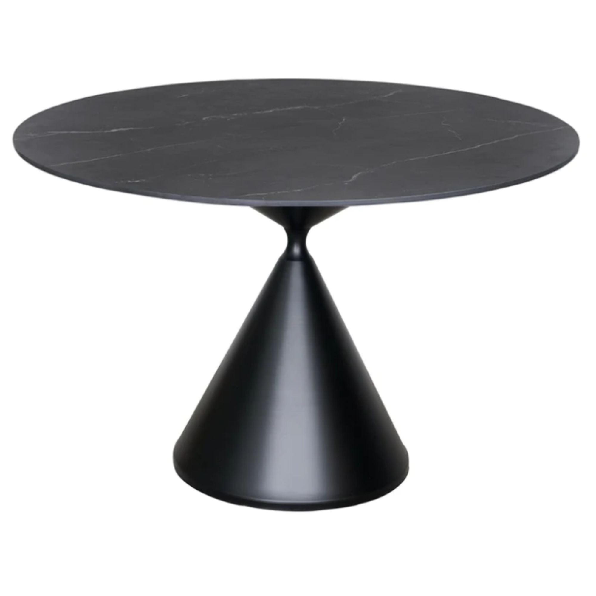 Mesa de comedor Novu piedra sinterizada redonda