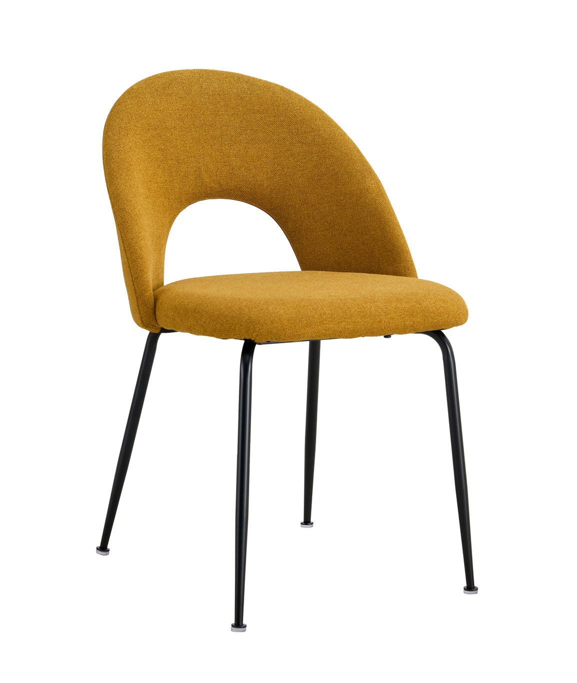 Silla de comedor tapizada tela Fikka