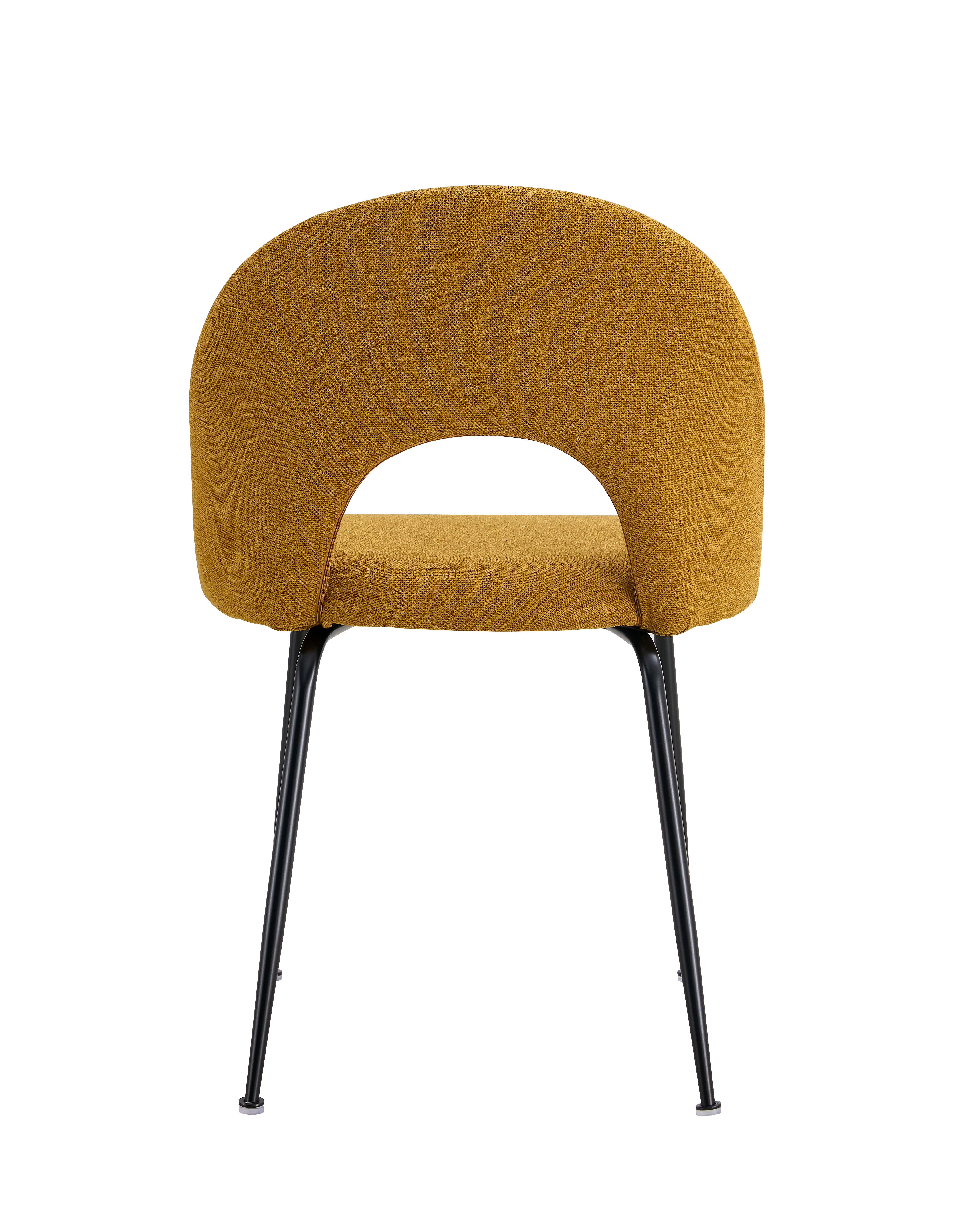 Silla de comedor tapizada tela Fikka