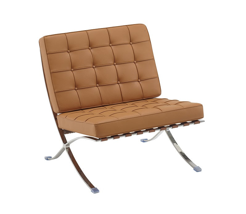 Sillón de diseño Barna semipiel