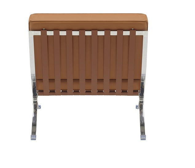 Sillón de diseño Barna semipiel