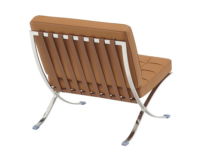 Sillón de diseño Barna semipiel