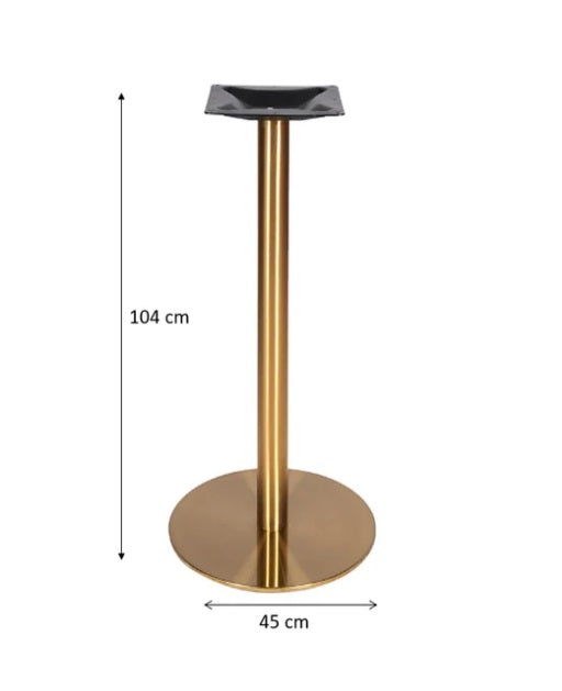 Base de mesa hostelería Dorada Julia Alta