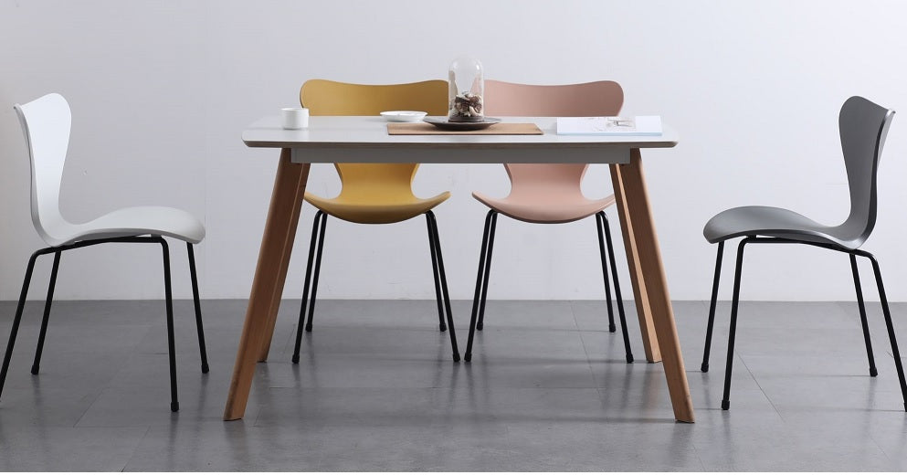 Chaise empilable Vera rose