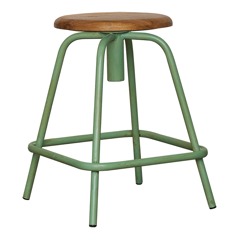 Taburete bajo vintage colores Chena