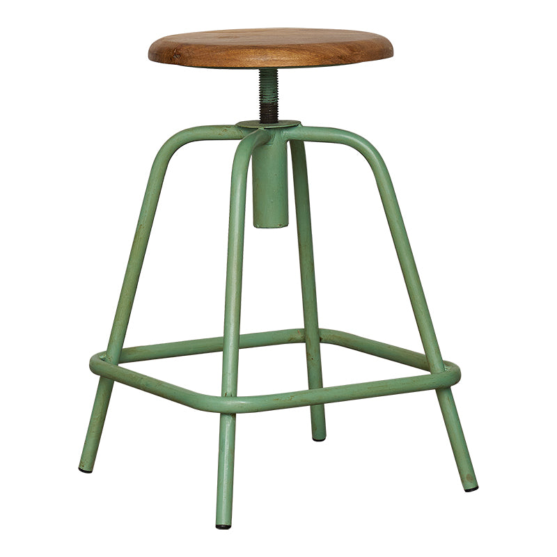 Taburete bajo vintage colores Chena