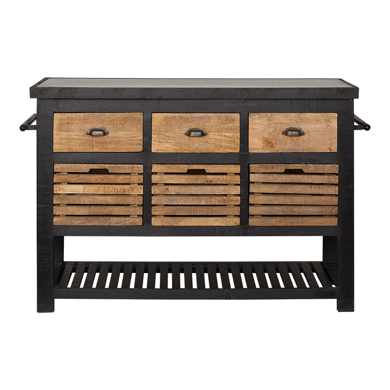 Candín industrieel vintage dressoir