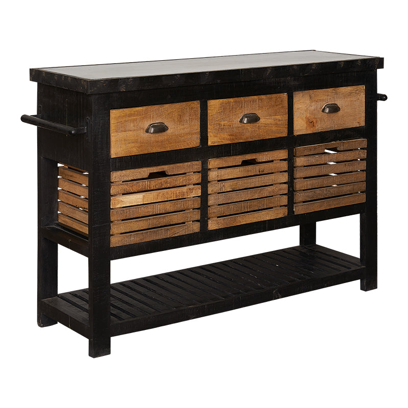 Candín industrieel vintage dressoir