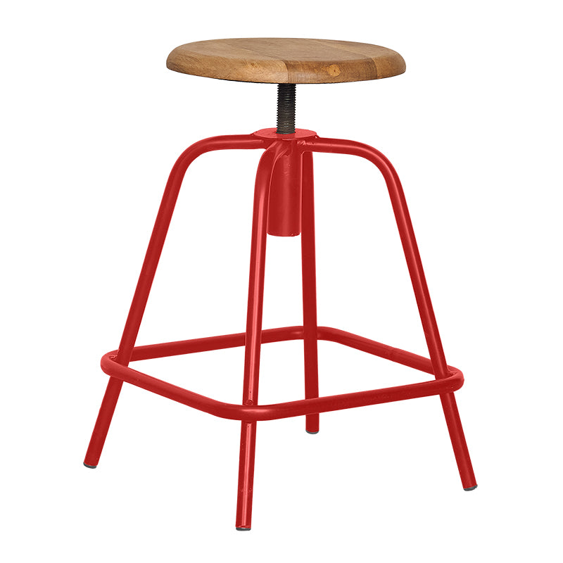 Taburete bajo vintage colores Chena