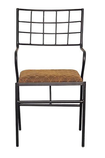 Chaise de salle à manger industrielle Ares