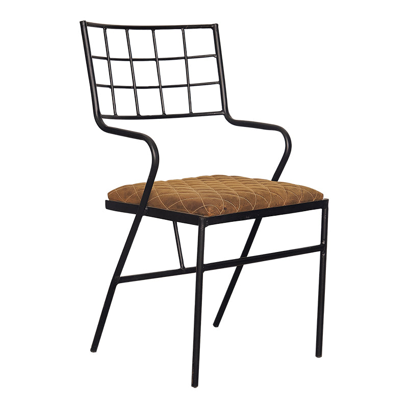 Chaise de salle à manger industrielle Ares