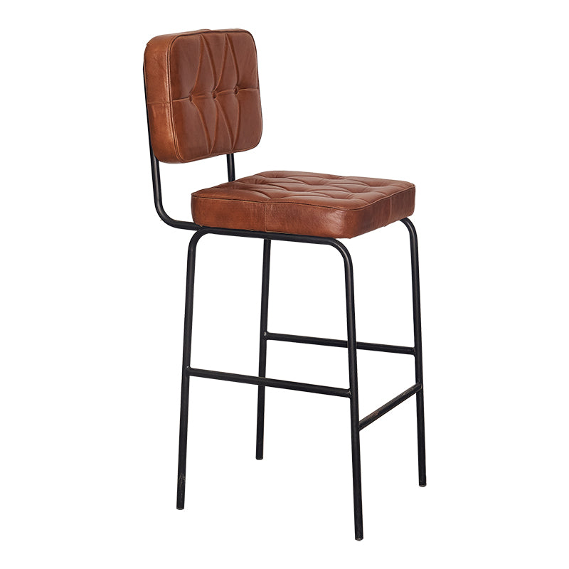 Taburete de bar vintage alto Cocco