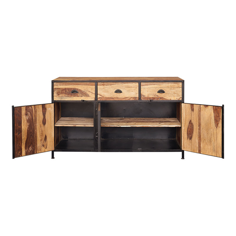 Aparador de madera de mango y acero Sant