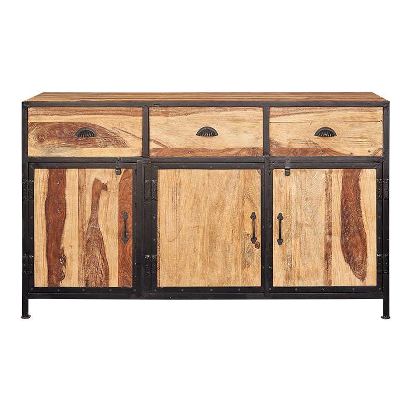 Aparador de madera de mango y acero Sant