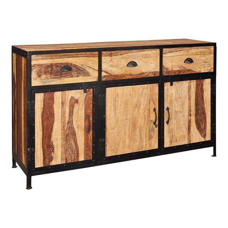 Aparador de madera de mango y acero Sant