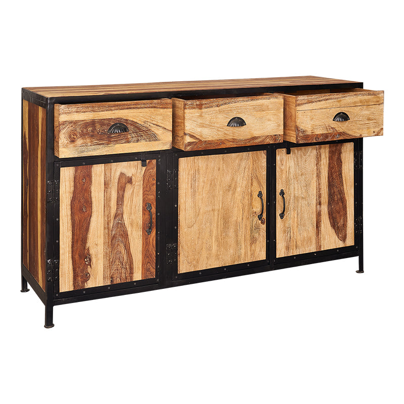 Aparador de madera de mango y acero Sant