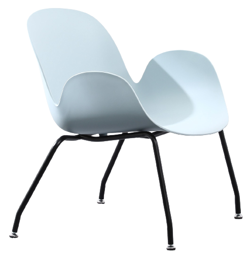 Sillón de sala de espera polipropileno Leon