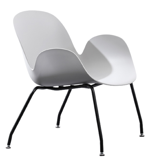 Sillón de sala de espera polipropileno Leon