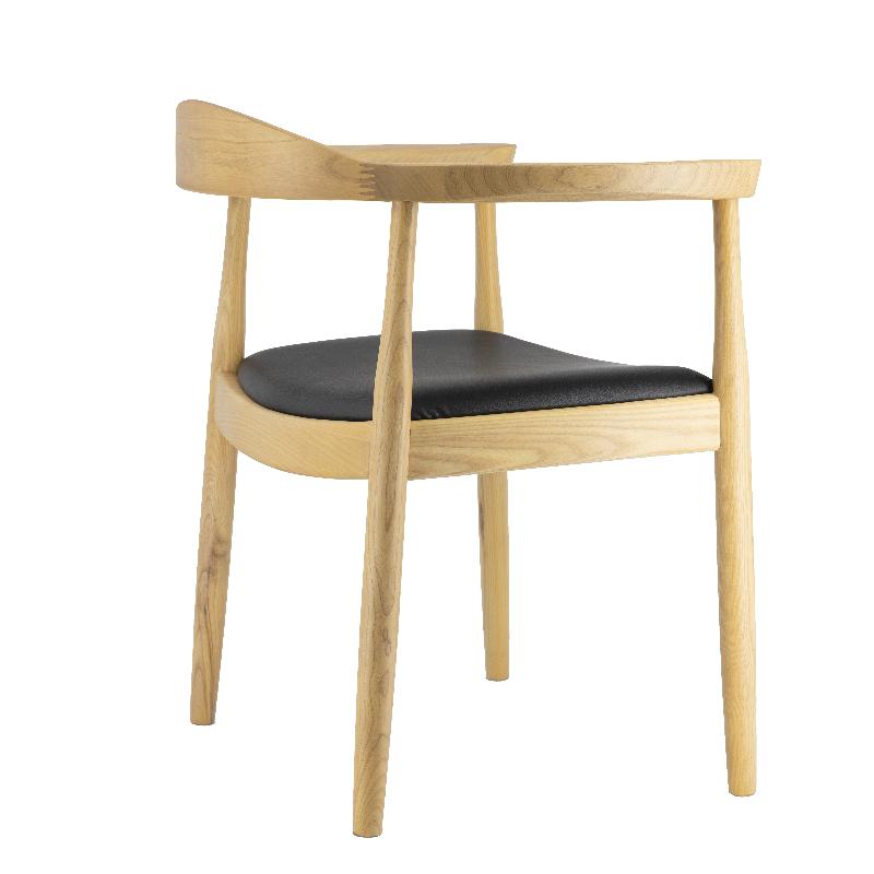 Silla de comedor de madera Tibet