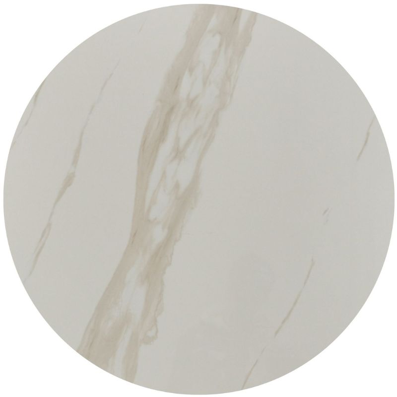 Mesa de comedor Tull blanca piedra sinterizada