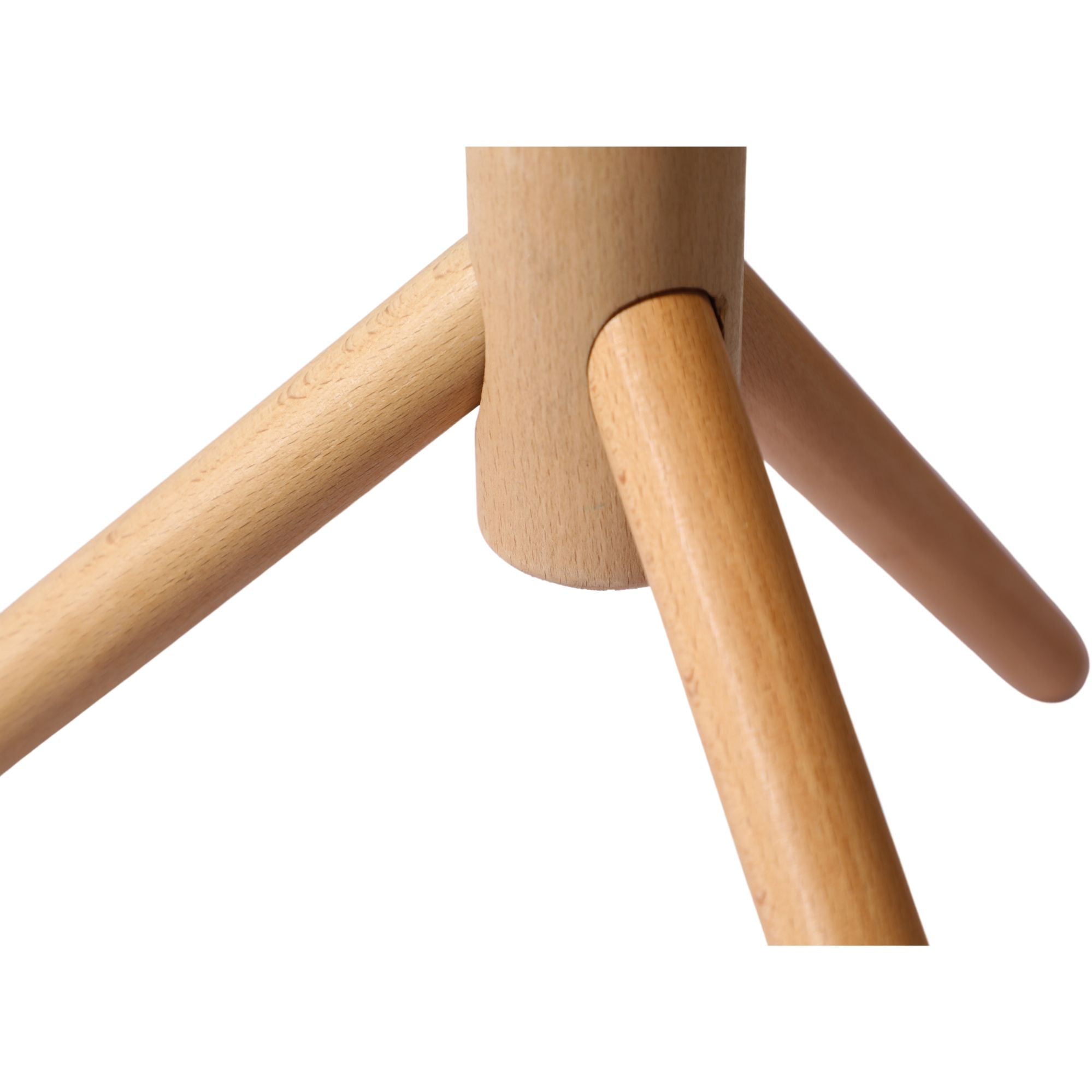 Perchero de pie de madera de haya Remy