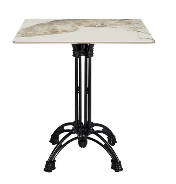 Mesa base Lusara 4 patas piedra sinterizada 70-80