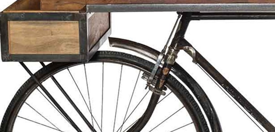 Mesa balcão de bicicletas Vintage