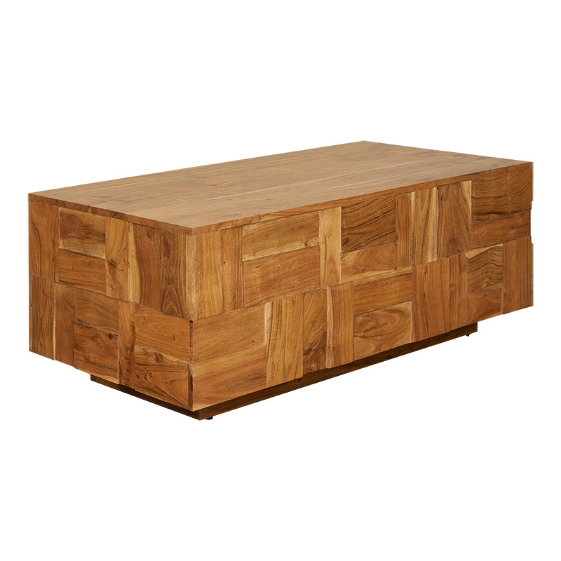 Mesa de centro de madera maciza Frizz