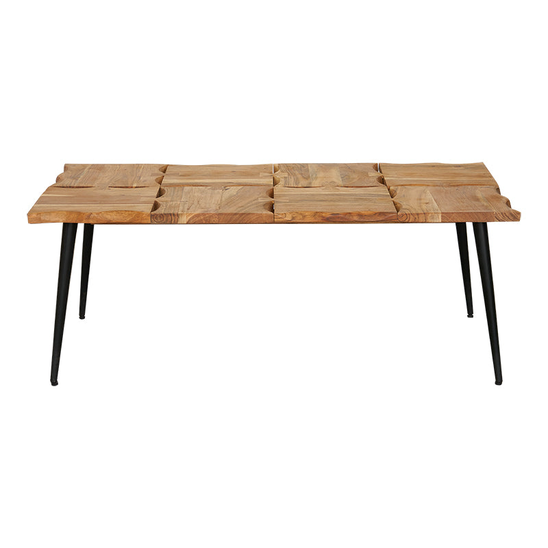 Mesa de centro de madera de mango Fredd