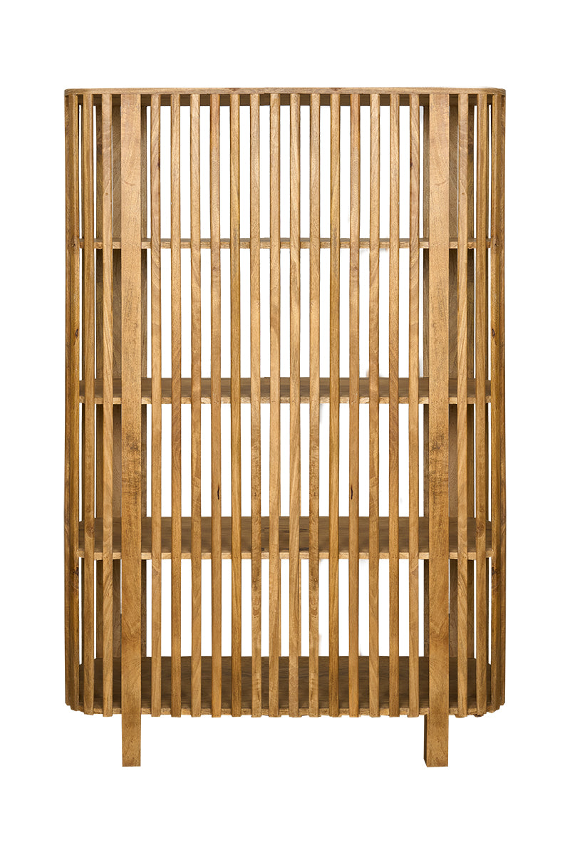 Estantería de madera de mango Ferbes Alta