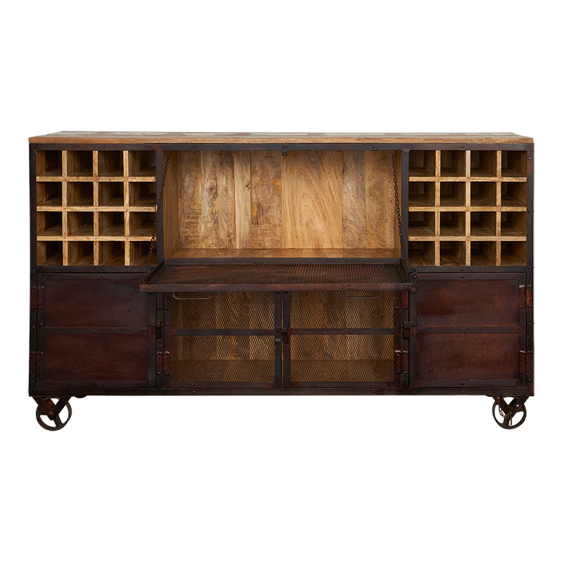 Vieille étagère à vin Xl