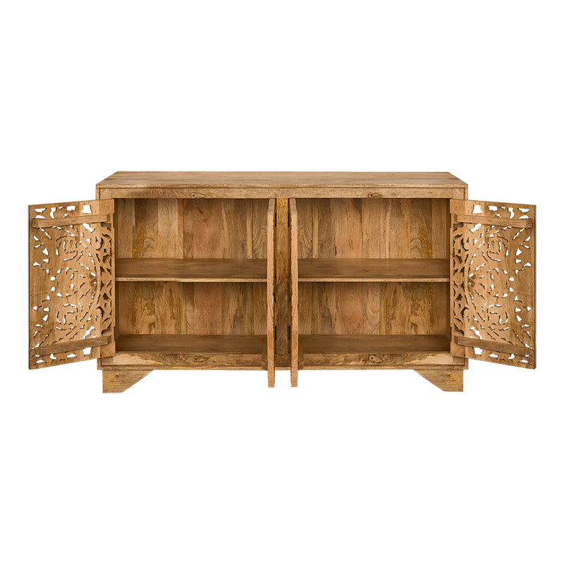 Aparador de madera de mango Rey