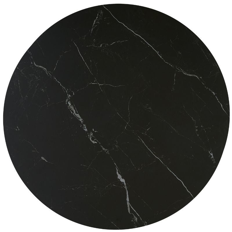 Mesa de comedor Novu piedra sinterizada redonda