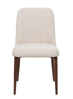 Silla de comedor nórdica Toulak beige