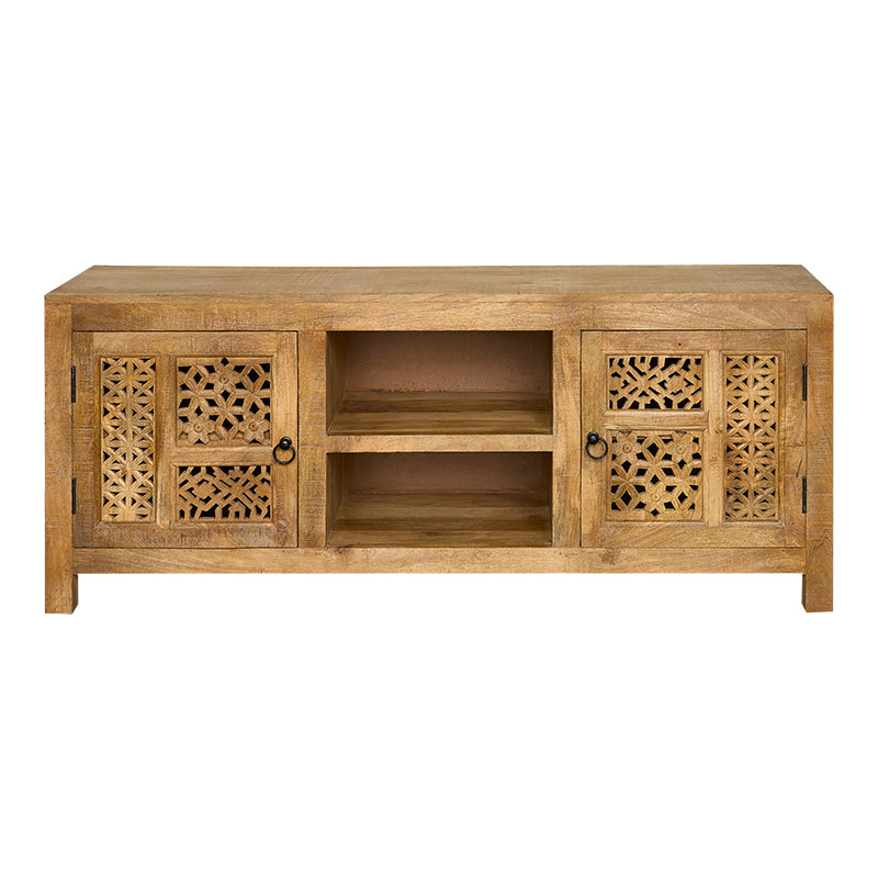 Meuble TV en bois de manguier vintage Adonis