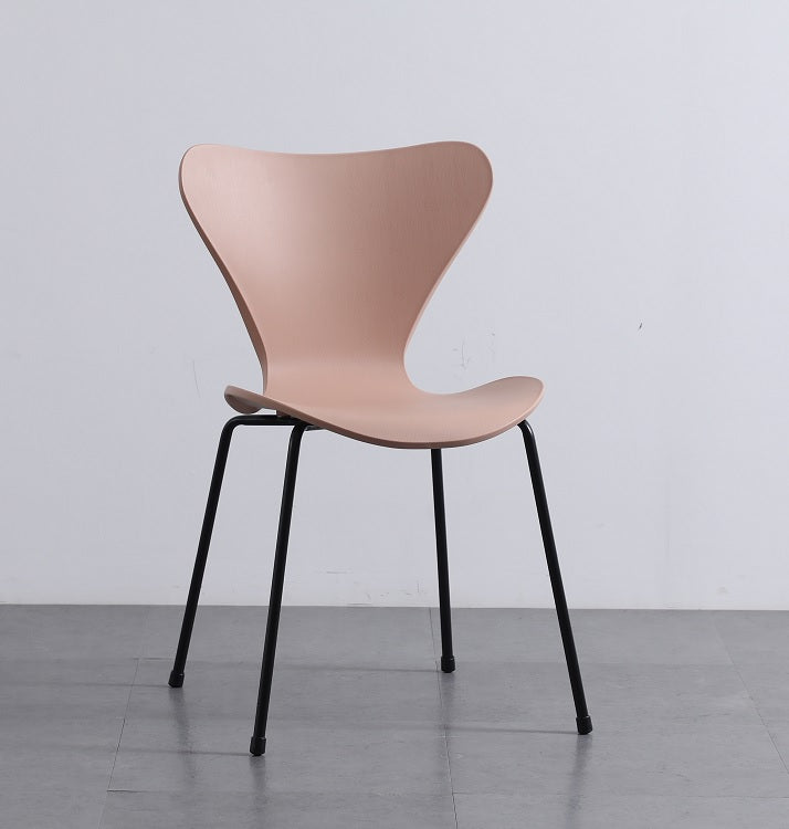 Chaise empilable Vera rose