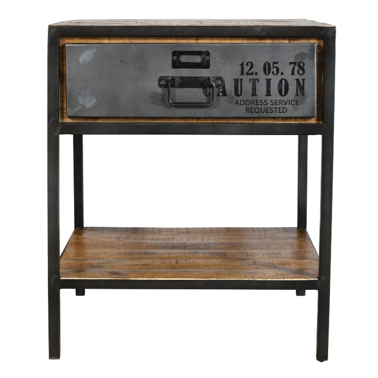 Mesita de noche vintage Troya