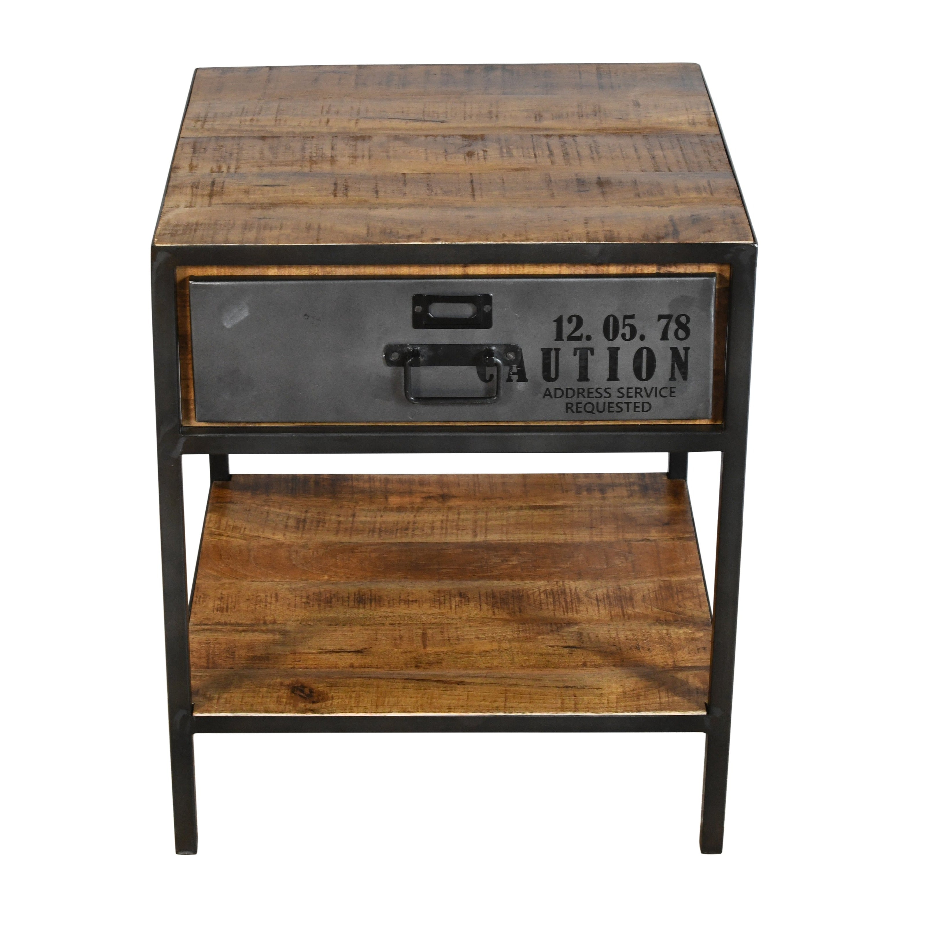 Mesita de noche vintage Troya