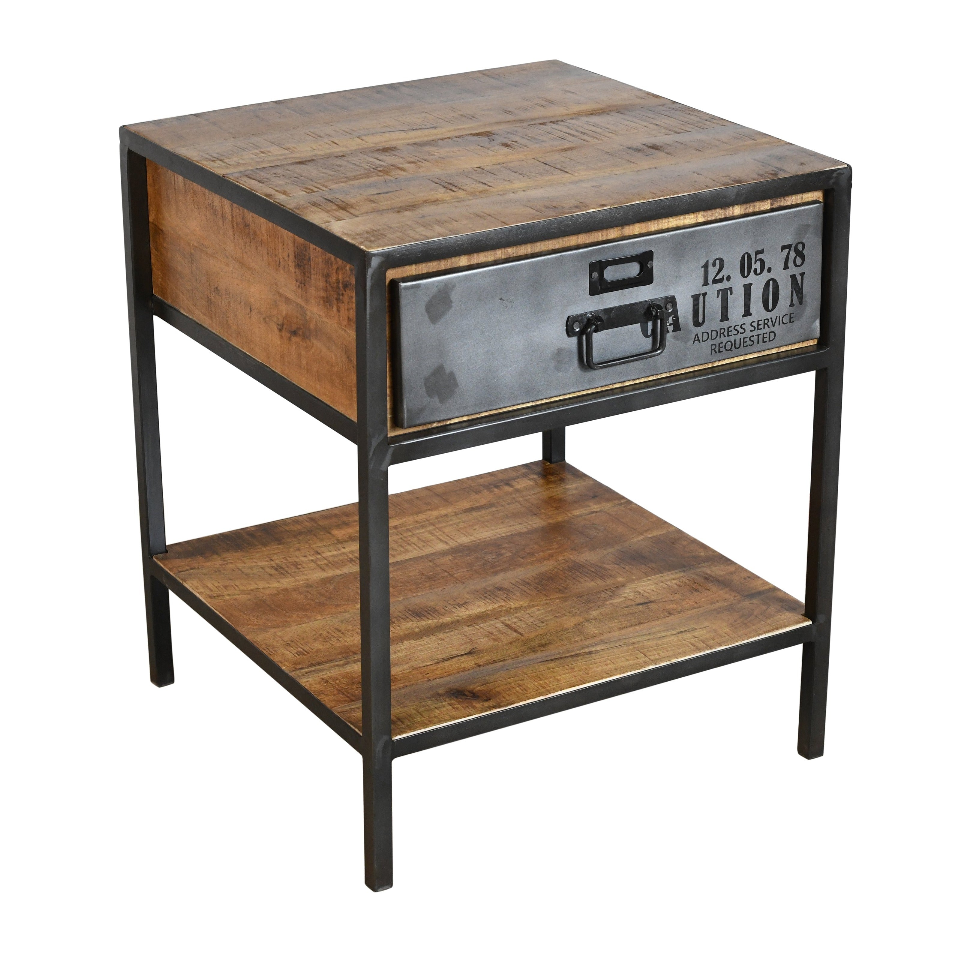 Mesita de noche vintage Troya