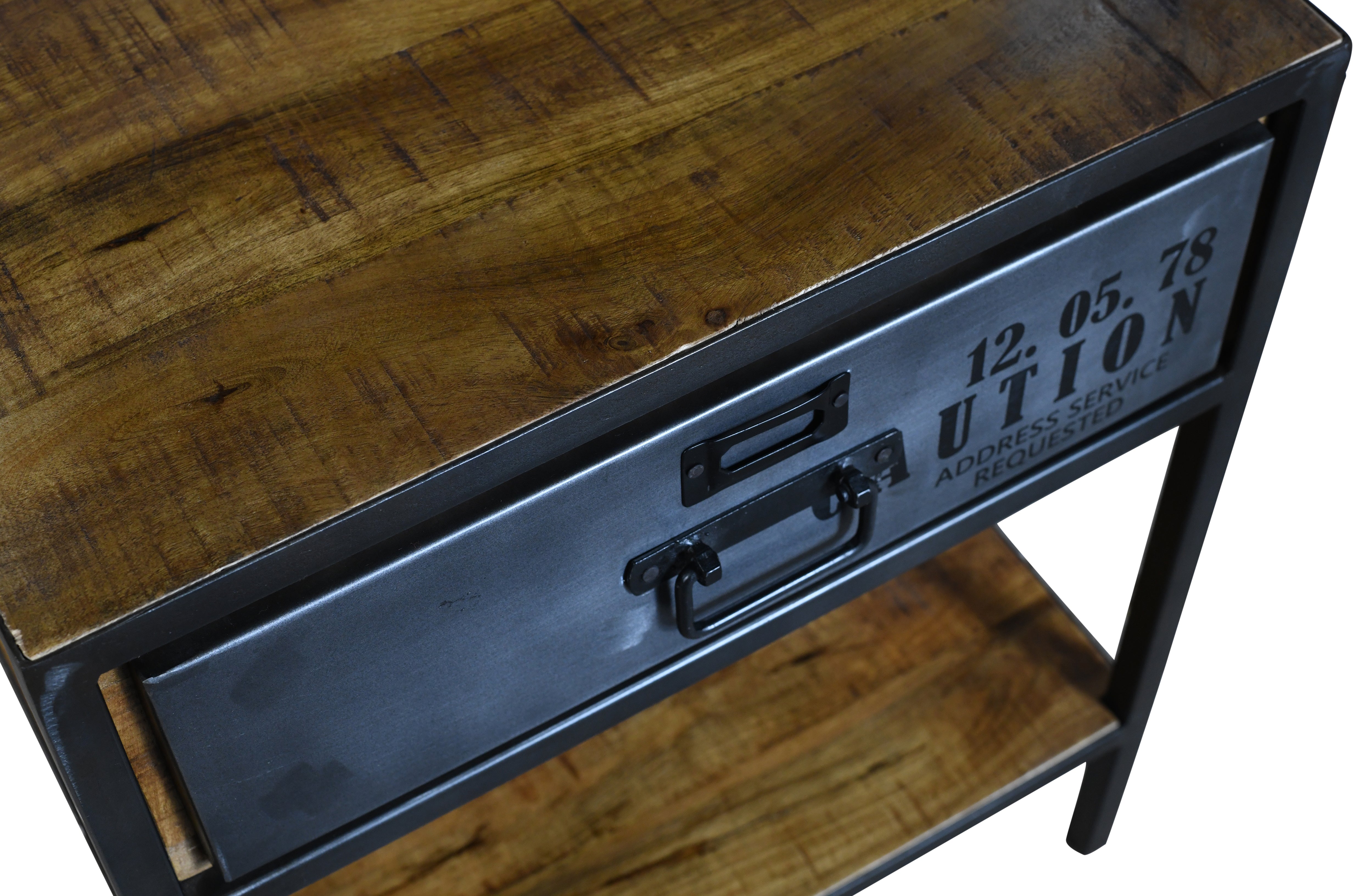 Mesita de noche vintage Troya