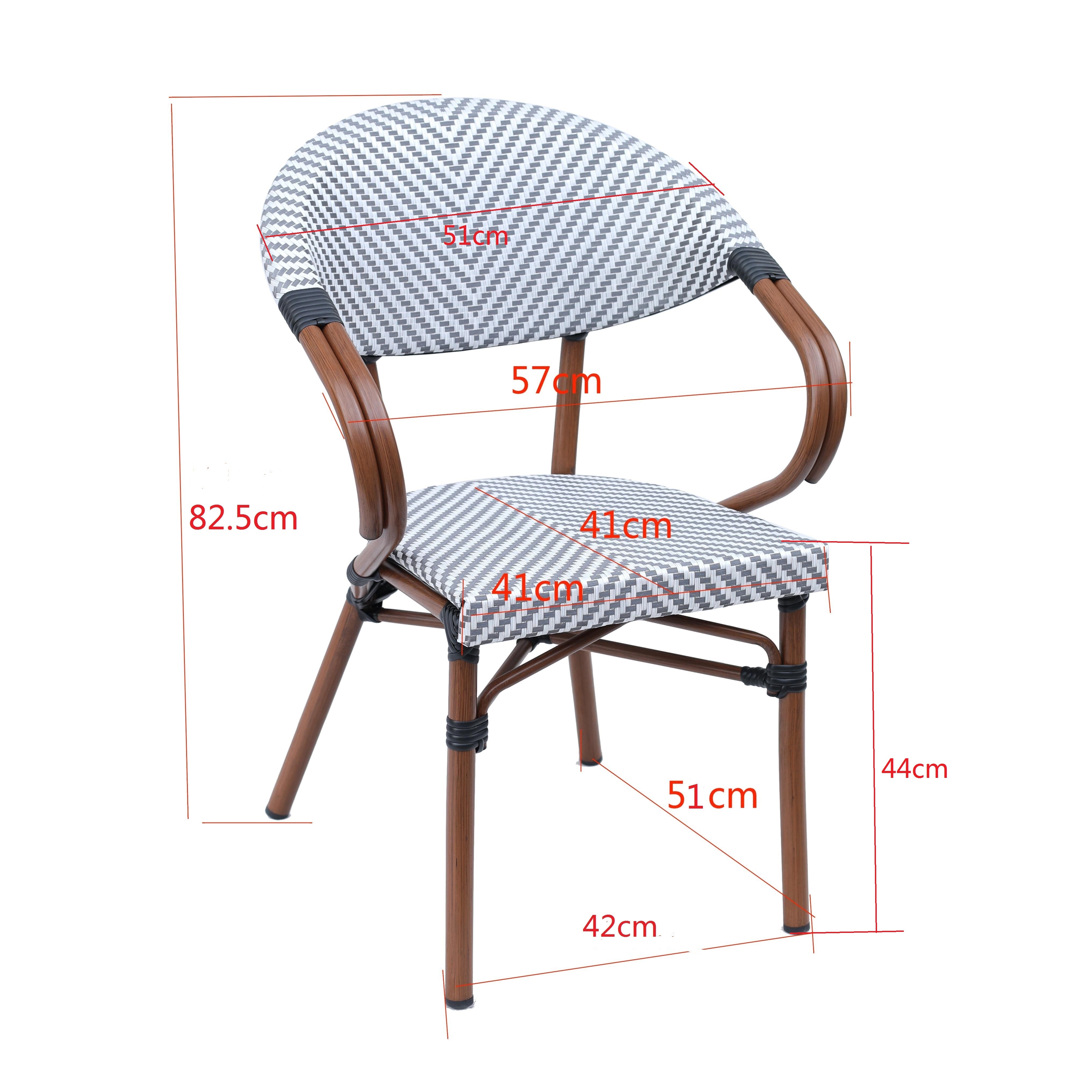 Silla parisina exterior Lum