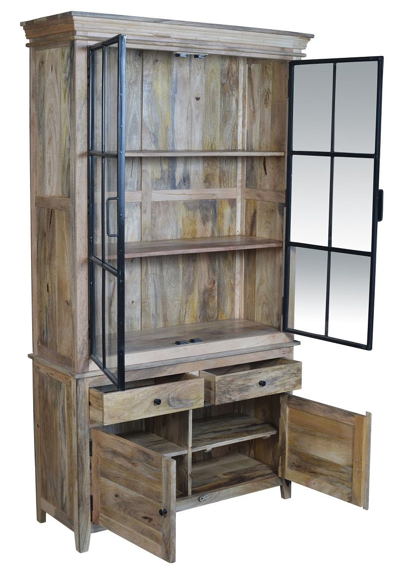 Alacena industrial madera de mango Larry - Vintahome