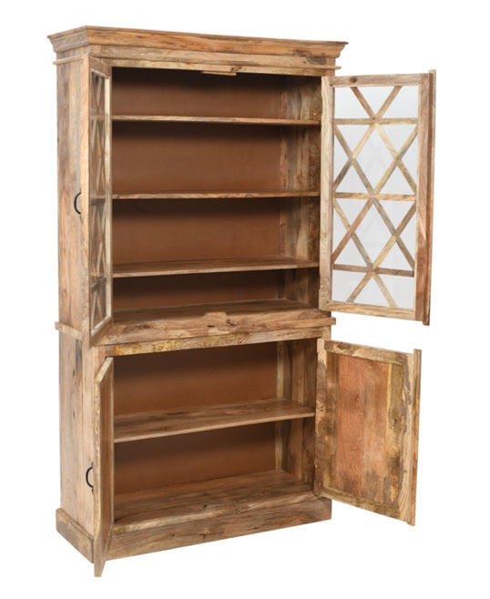 Alacena rustica de madera de mango Bary