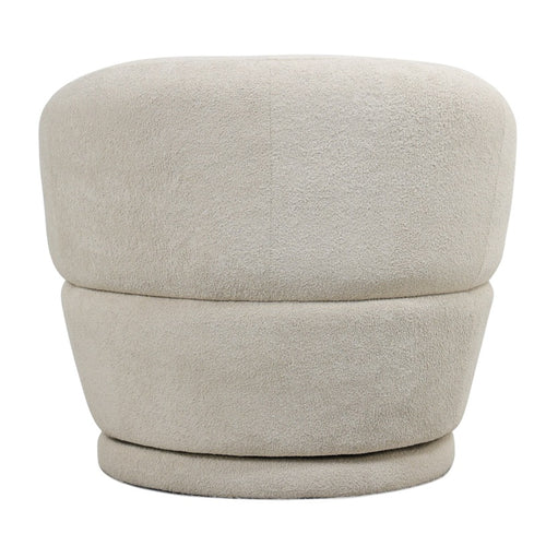 Sillón bouclé coral giratorio Munich