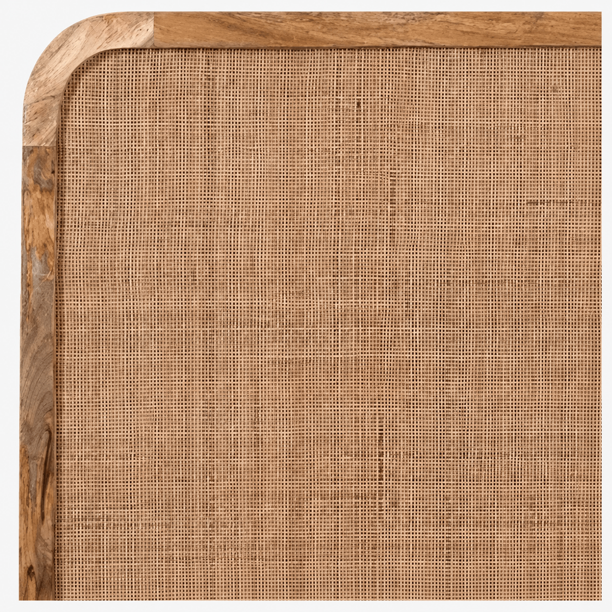 Cabecero Liora de Madera de Mango y Yute 160 cm - Vintahome