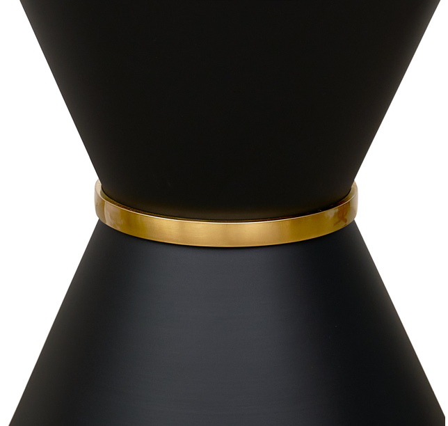 Mesa de comedor redonda de 130 cm ALPE piedra sinterizada