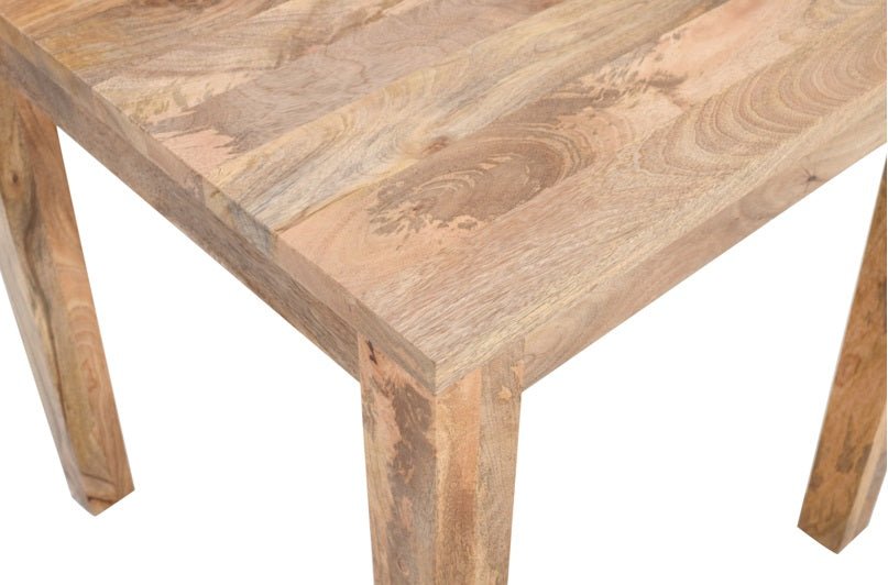 Mesa de bar cuadrada madera mango Ponty baja - Vintahome
