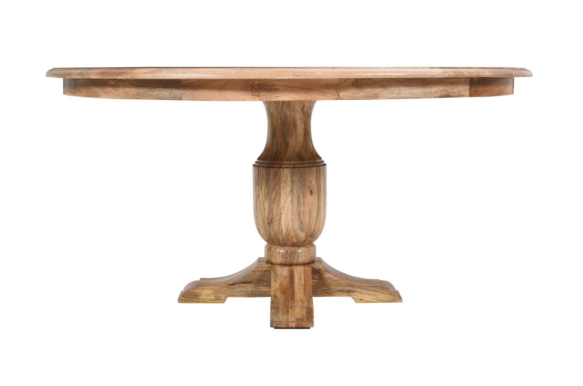 Mesa de comedor redonda madera de mango Lille 150 cm - Vintahome