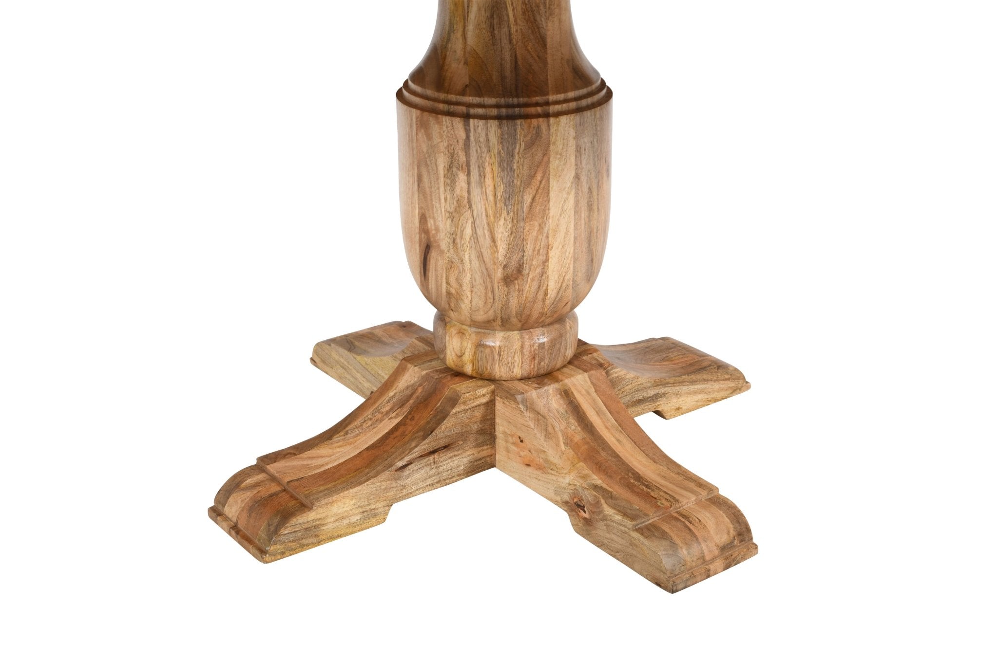 Mesa de comedor redonda madera de mango Lille 150 cm - Vintahome