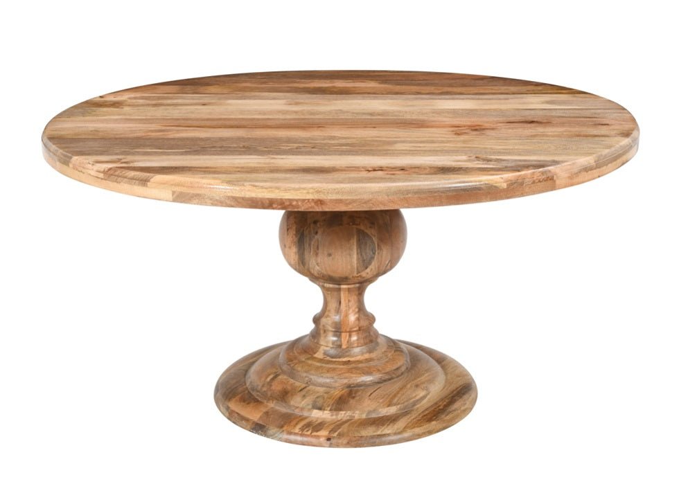 Mesa de comedor redonda madera de mango Tina 150 - Vintahome